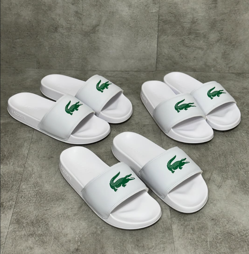 Slide Lacoste 1.0 Branco