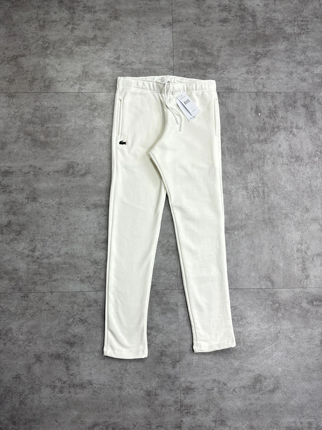 Calça Moletom Lacoste Branca