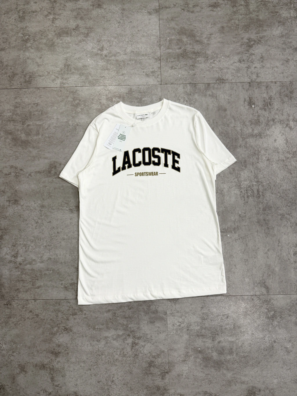 Camiseta Lacoste Sportswear Branca
