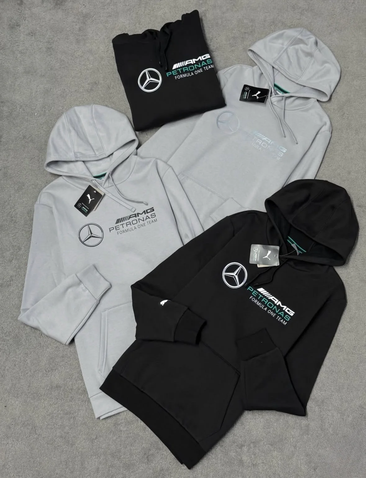 Blusão Mercedes AMG - Cinza