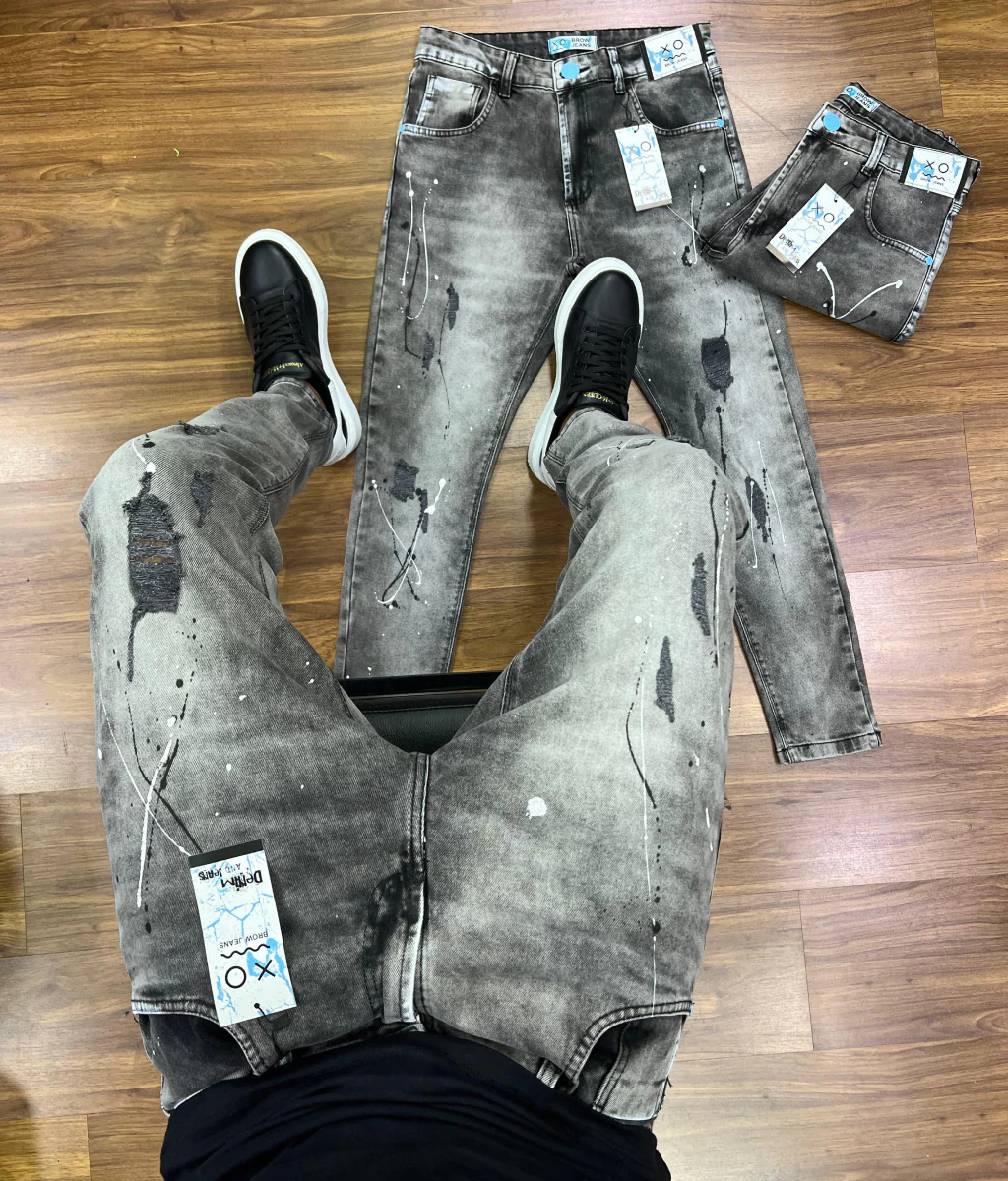 Calça Jeans Skinny Modelo Jogador
