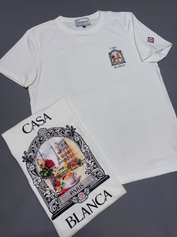 Camiseta Casa Blanca de Luxo