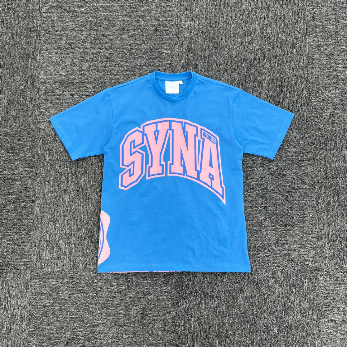 Camiseta College Syna World Azul