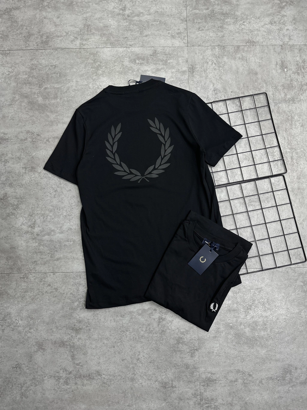 Camiseta Fred Perry Laurel Preta