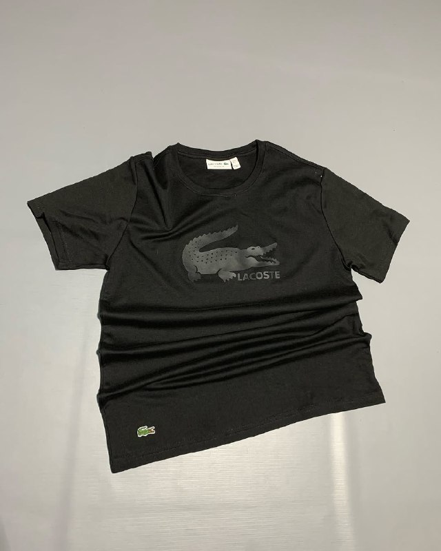Camiseta Lacoste All Black 2026