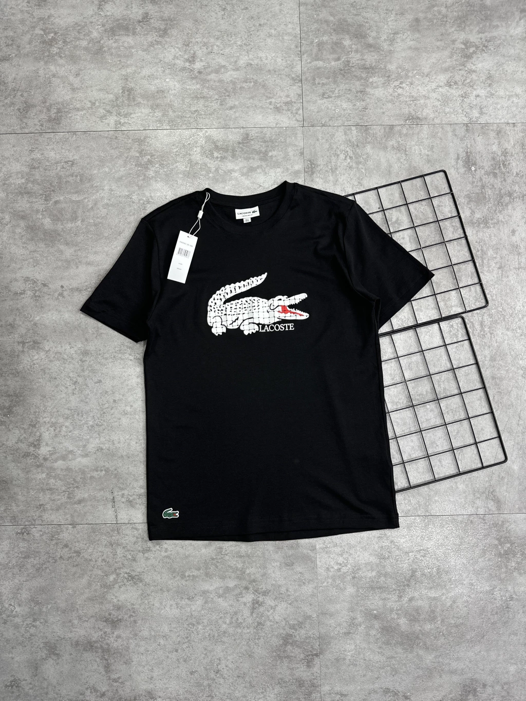 Camiseta Lacoste Jacaré Estampado