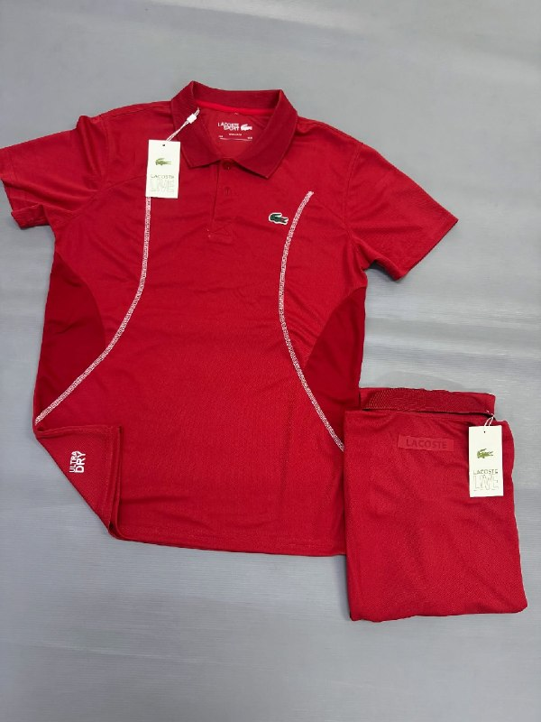 Polo Lacoste Vermelha
